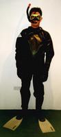 Me in my Aquala suit wearing Mask, snorkel and flippers