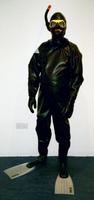 Me in my Aquala suit wearing Mask, snorkel, flippers and a hood