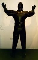 Rear view of me in Aquala suit